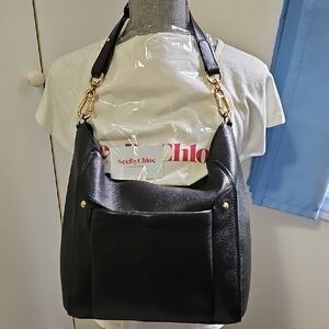 See By Chloe Elegant Black Shoulder Bag